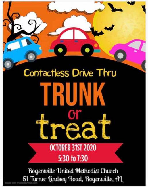 Drive thru Trunk or Treat - Rogersville - Visit Florence