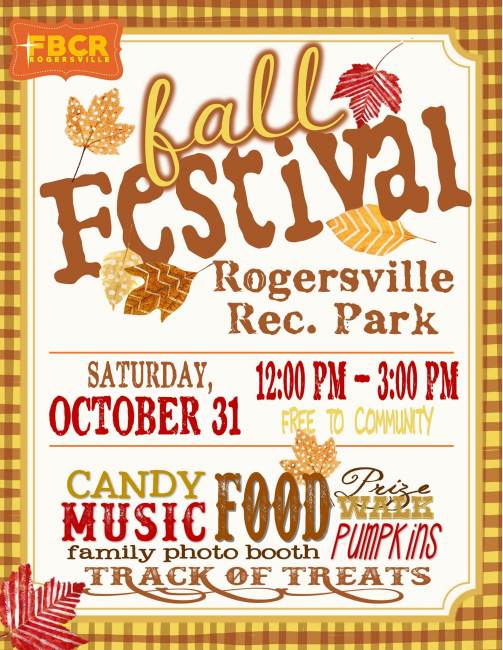 Fall Festival 2020 Rogersville Rec Park Visit Florence